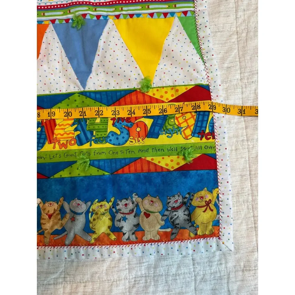 Handmade Baby Quilt Crib Blanket 